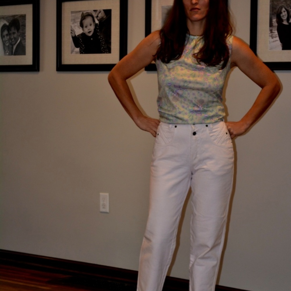 Vintage Mom Jeans High Waist Zena Pale PInk